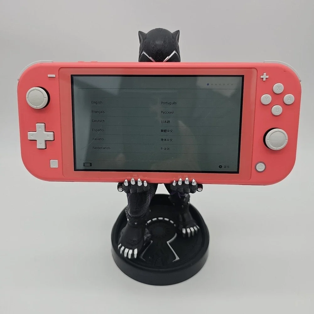 Nintendo Switch Lite HDH-001 Coral Handheld Video Game System Pink TESTED